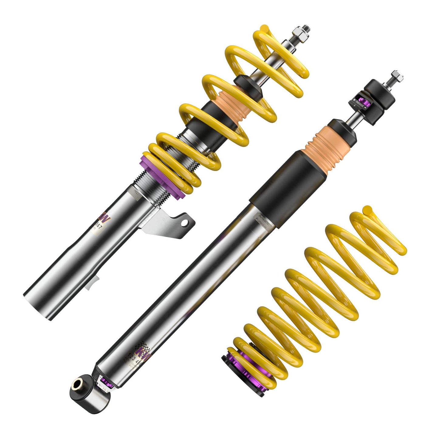 KW Gewindefahrwerk V3 inox BMW E36 Coupe / Limousine / Touring