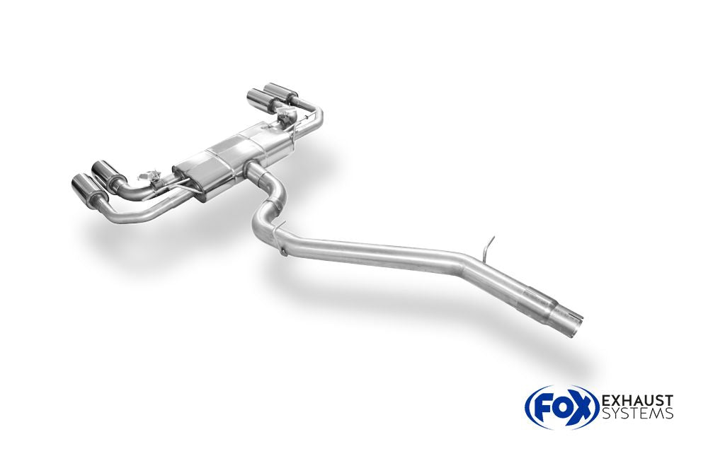 CUPRA Formentor 4x4 Halbanlage ab Kat - 2x100 Typ 25 rechts/links - mit 2 elektronischen Klappen