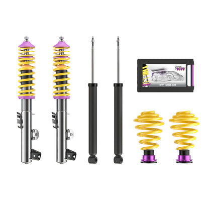 KW Gewindefahrwerk V1 inox BMW E36 Coupe / Limousine / Touring