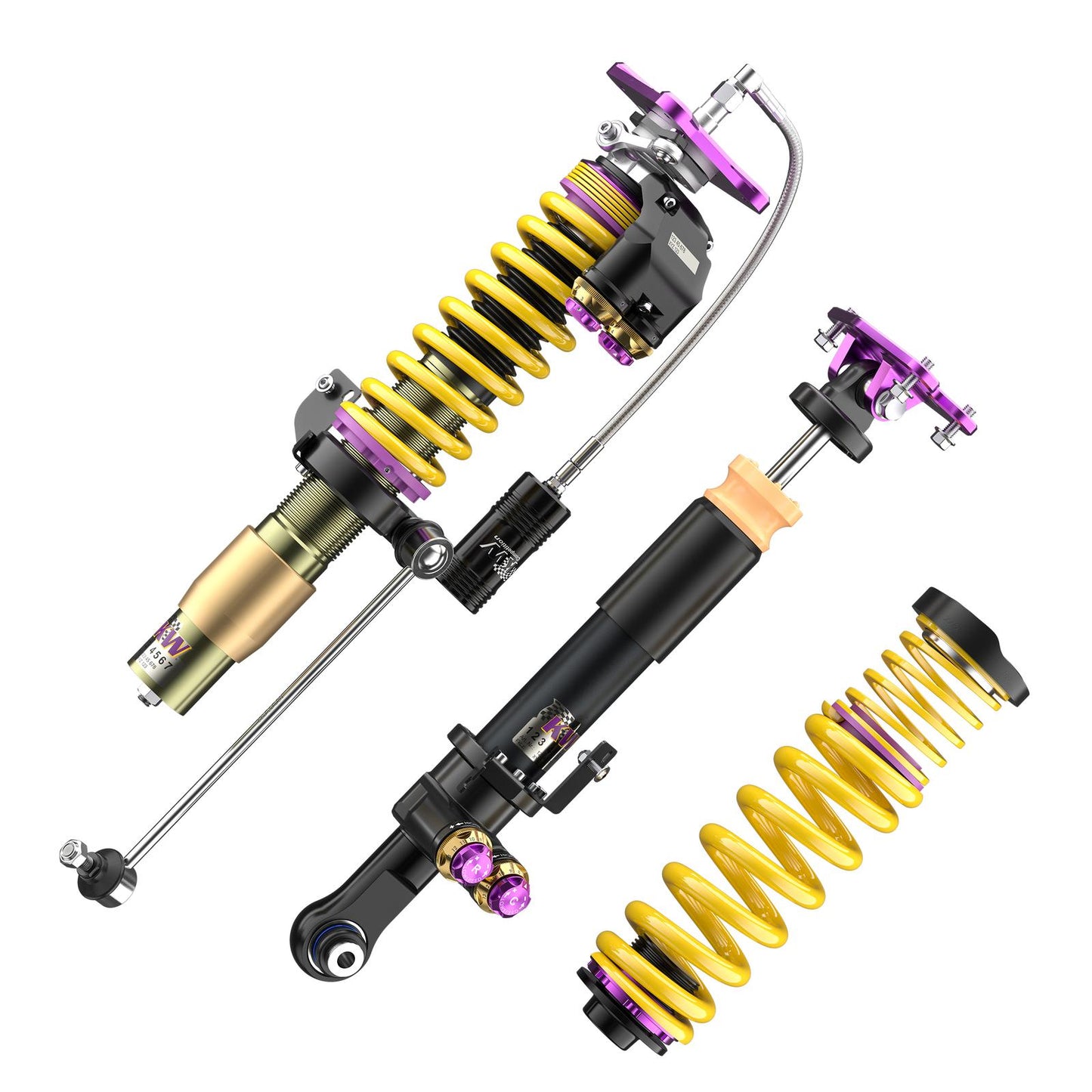 KW Gewindefahrwerk V5 Clubsport inkl. Stützlager (inkl. Stilllegung f. elektr. Dämpfer) BMW M4 G82