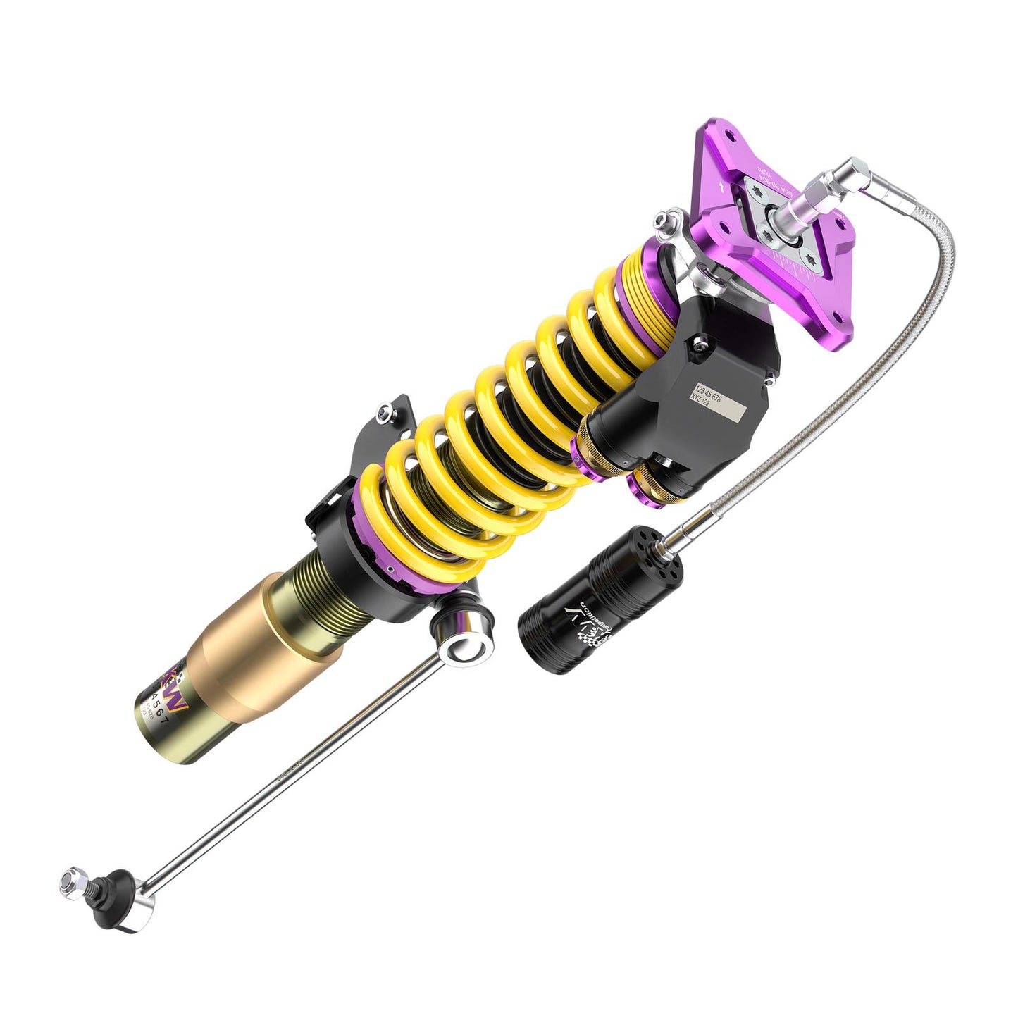 KW Gewindefahrwerk V5 Clubsport inkl. Stützlager (inkl. Stilllegung f. elektr. Dämpfer) BMW M4 G82