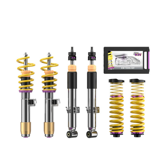 KW Gewindefahrwerk V3 inox (inkl. Stilllegung f. elektr. Dämpfer) BMW M4 G82