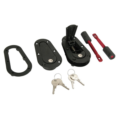 AeroCatch Haubenhalter mit Schloss