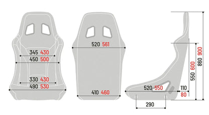 Sparco Rennsitz Sprint+