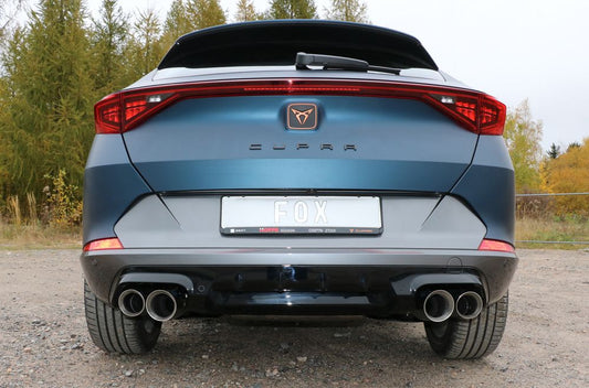 CUPRA Formentor 4x4  Halbanlage ab Kat - 2x100 Typ 25 innen und 2x90 Typ 25 außen - mit 2 elektronischen Klappen