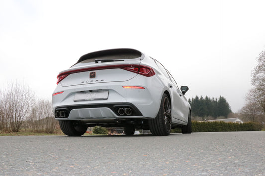 Cupra Leon 4x2 - KL  Endschalldämpfer Ausgang rechts/links - 2x80 Typ 25 rechts/links